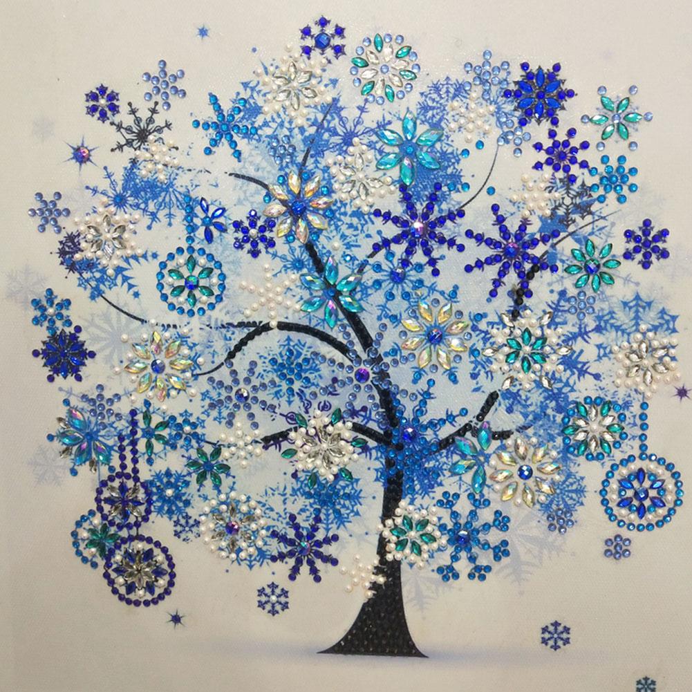 Tree 30*30CM(Canvas) Special Shaped Drill Diamond Painting