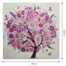 Load image into Gallery viewer, Tree 30*30CM(Canvas) Special Shaped Drill Diamond Painting

