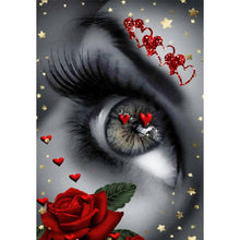 Load image into Gallery viewer, Novelty Eye 40*30CM(Canvas) Full Round Drill Diamond Painting
