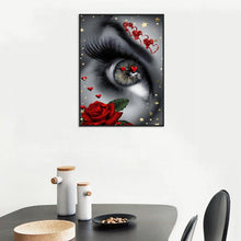 Load image into Gallery viewer, Novelty Eye 40*30CM(Canvas) Full Round Drill Diamond Painting
