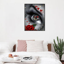 Load image into Gallery viewer, Novelty Eye 40*30CM(Canvas) Full Round Drill Diamond Painting
