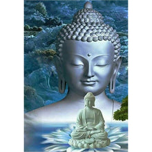 Load image into Gallery viewer, Buddha 40*30CM(Canvas)-Full Round Drill Diamond Painting
