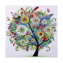 Load image into Gallery viewer, Colorful Tree 30*30CM(Canvas) Special Shaped Drill Diamond Painting
