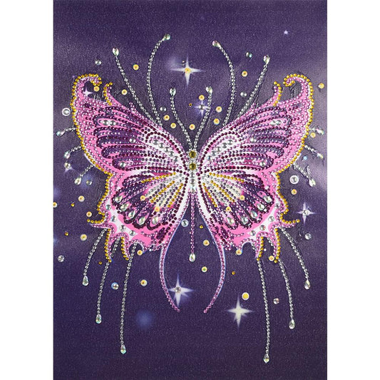 Butterfly 30*40CM(Canvas) Special Shaped Drill Diamond Painting
