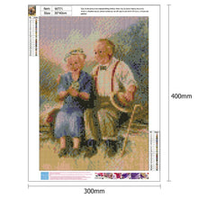 Load image into Gallery viewer, Warm Old Lovers 30*40CM(Canvas) Full Round Drill Diamond Painting

