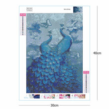 Load image into Gallery viewer, Peacock 30*40CM(Canvas) Full Square Drill Diamond Painting
