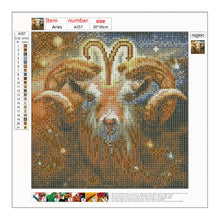 Load image into Gallery viewer, Aries 30*30CM(Canvas) Full Round Drill Diamond Painting
