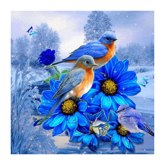 Bird 30*30CM(Canvas) Full Square Drill Diamond Painting