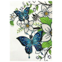 Load image into Gallery viewer, Butterfly 30*40CM(Canvas) Special Shaped Drill Diamond Painting
