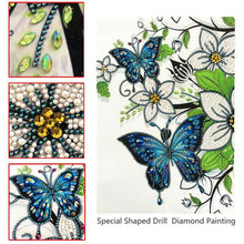 Load image into Gallery viewer, Butterfly 30*40CM(Canvas) Special Shaped Drill Diamond Painting
