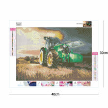 Load image into Gallery viewer, Tractor 40*30CM(Canvas) Full Square Drill Diamond Painting
