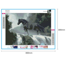 Load image into Gallery viewer, Running Horse 40*30CM(Canvas) Full Round Drill Diamond Painting
