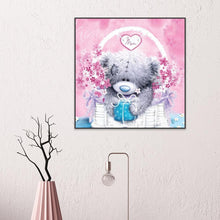Load image into Gallery viewer, Bear 30*30CM(Canvas)-Full Round Drill Diamond Painting
