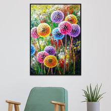 Load image into Gallery viewer, Dandelion 40*30CM(Canvas) Full Round Drill Diamond Painting
