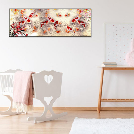 Peace Fish 80*30CM(Canvas) Full Round Drill Diamond Painting