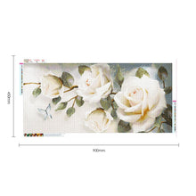 Load image into Gallery viewer, Flower 90*45CM(Canvas) Full Round Drill Diamond Painting
