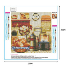 Load image into Gallery viewer, Kitchen 30*30CM(Canvas) Full Round Drill Diamond Painting
