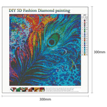 Load image into Gallery viewer, Gorgeous Feather 30*30CM(Canvas) Full Round Drill Diamond Painting
