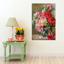 Load image into Gallery viewer, Flower 60*40CM(Canvas) Full Round Drill Diamond Painting
