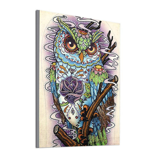 Abstract 40*30CM(Canvas) Special Shaped Drill Diamond Painting