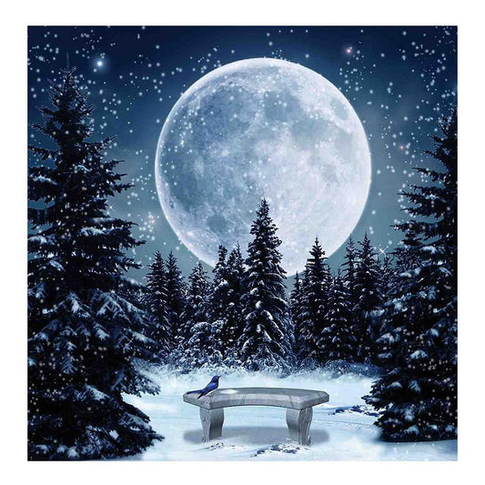 Scenery 30*30CM(Canvas) Full Round Drill Diamond Painting