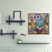 Load image into Gallery viewer, Bird 30*30CM(Canvas) Special Shaped Drill Diamond Painting
