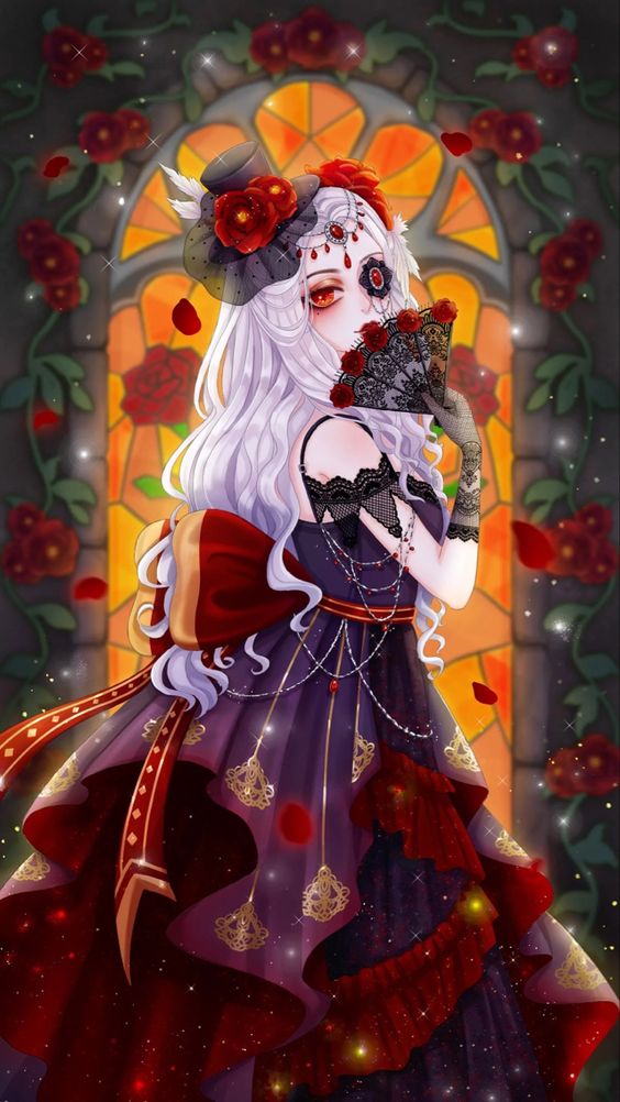 Diamond Painting - Full Round - Lolita Cards (30*70CM)