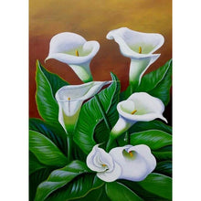 Load image into Gallery viewer, Flowers 30*40CM(Canvas) Full Round Drill Diamond Painting
