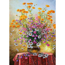 Load image into Gallery viewer, Flowers 30*40CM(Canvas) Full Round Drill Diamond Painting
