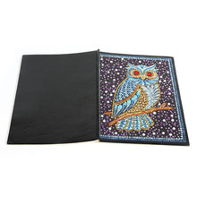 Load image into Gallery viewer, DIY Bird Special Shaped Diamond Painting 60 Pages A5 Notebook Diary Book
