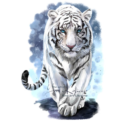 Animal 40*30CM(Canvas) Full Round Drill Diamond Painting