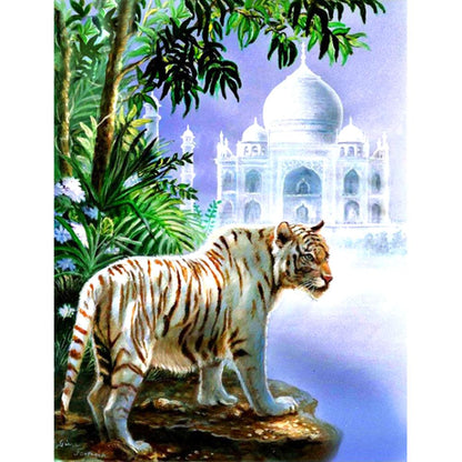 Animal 40*30CM(Canvas) Full Round Drill Diamond Painting