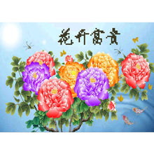 Load image into Gallery viewer, Chinese Style 40*30CM(Canvas) Full Round Drill Diamond Painting
