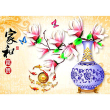 Load image into Gallery viewer, Chinese Style 40*30CM(Canvas) Full Round Drill Diamond Painting

