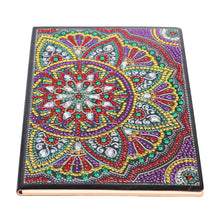 Load image into Gallery viewer, DIY Mandala Special Shaped Diamond Painting 50 Sheets A5 Office Notebook
