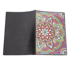 Load image into Gallery viewer, DIY Mandala Special Shaped Diamond Painting 50 Sheets A5 Office Notebook
