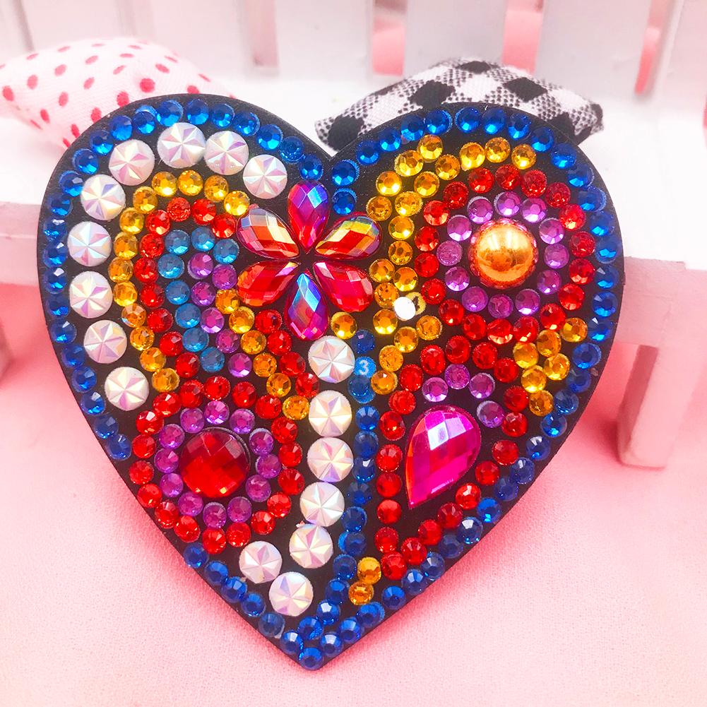 4pcs DIY Full Drill Special Shaped Heart Diamond Painting Fridge Magne –  diamondartgift