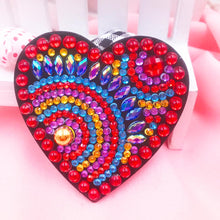 Load image into Gallery viewer, 4pcs DIY Full Drill Special Shaped Heart Diamond Painting Fridge Magnet
