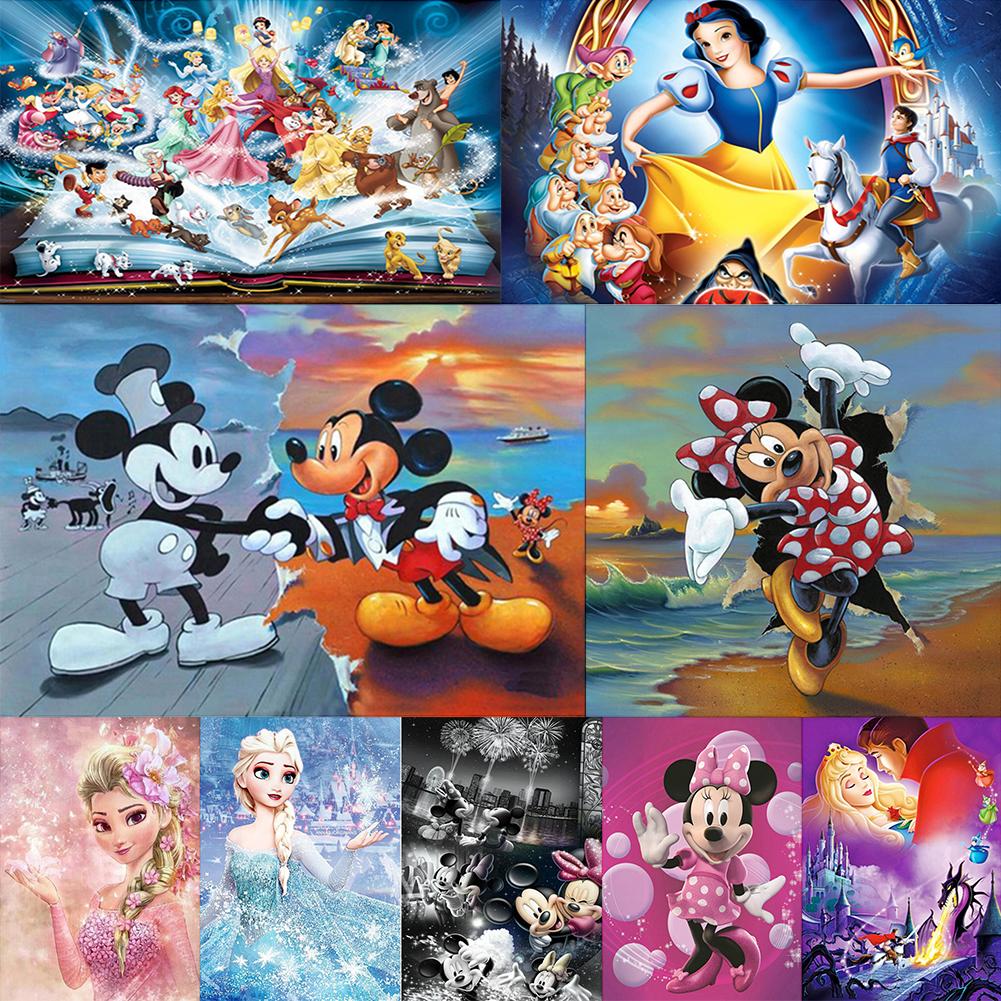 Cartoon 30*40CM(Canvas)-Full Round Drill Diamond Painting