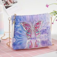 Load image into Gallery viewer, DIY Butterfly Special Shaped Diamond Painting Leather Chain Shoulder Bags
