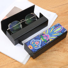 Load image into Gallery viewer, DIY Diamond Painting Leather Eyeglasses Storage Box Case Sunglasses Holder
