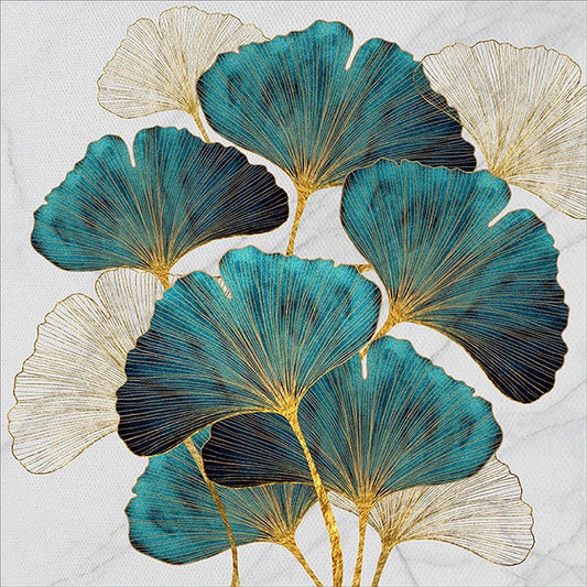 Leaf 40*40CM(Canvas) Full Round Drill Diamond Painting