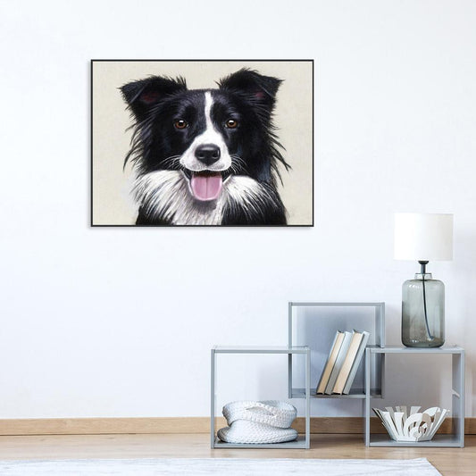 Dog 30*40CM(Canvas) Full Round Drill Diamond Painting