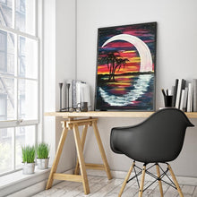 Load image into Gallery viewer, Moon 30*40CM(Canvas) Full Round Drill Diamond Painting

