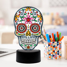 Load image into Gallery viewer, DIY Special Shaped Diamond Painting Skull LED Decor Night Light Ornaments
