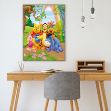 Load image into Gallery viewer, Pooh Bear 30*40CM(Canvas)-Full Round Drill Diamond Painting
