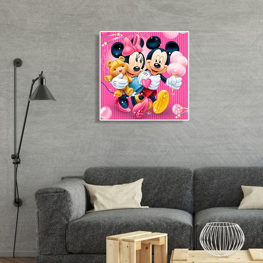 Mickey Mouse 30*30CM(Canvas)-Full Round Drill Diamond Painting
