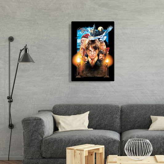 Film 30*40CM(Canvas)-Full Round Drill Diamond Painting