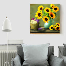 Load image into Gallery viewer, Warm Flowers 30*30CM(Canvas) Full Round Drill Diamond Painting
