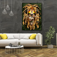 Load image into Gallery viewer, Lion 30*40CM(Canvas) Full Round Drill Diamond Painting
